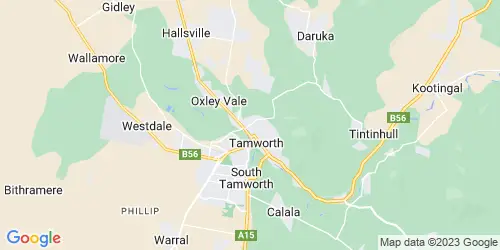 North Tamworth crime map