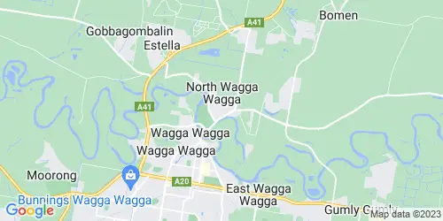 North Wagga Wagga crime map
