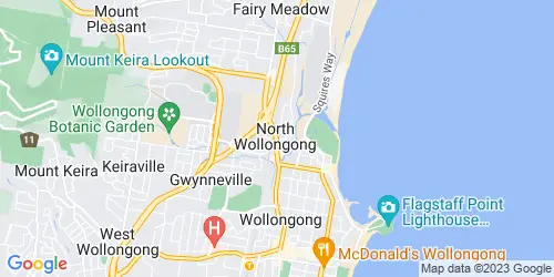 North Wollongong crime map