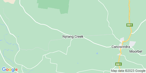 Nyrang Creek crime map