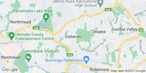 Oatlands crime map