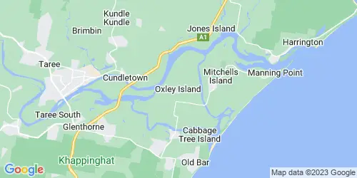 Oxley Island crime map