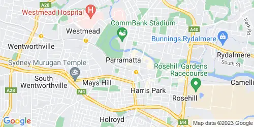 Parramatta crime map