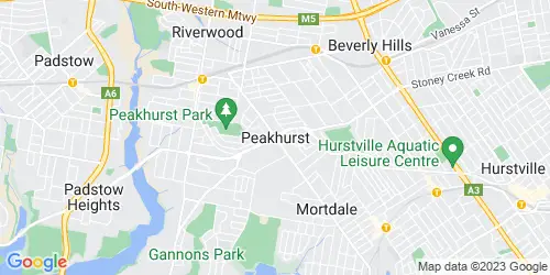 Peakhurst crime map