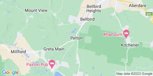 Pelton crime map