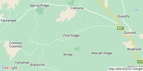 Pine Ridge crime map