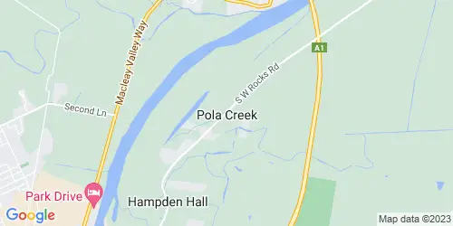 Pola Creek crime map