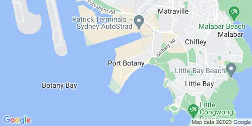 Port Botany crime map