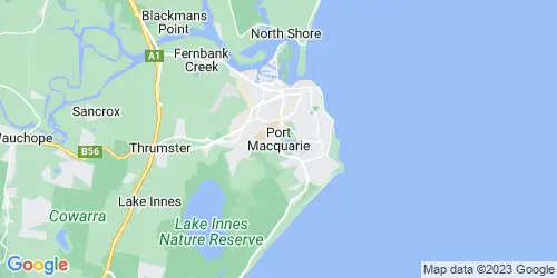 Port Macquarie crime map