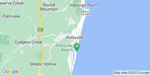 Pottsville crime map
