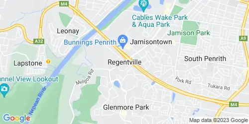 Regentville crime map