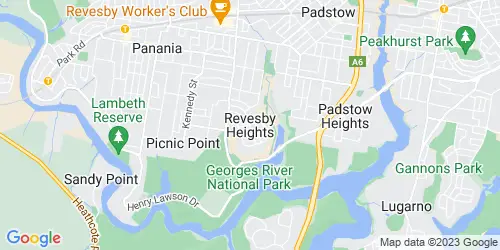 Revesby Heights crime map