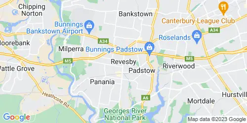 Revesby crime map