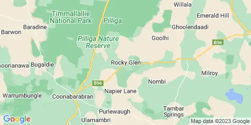 Rocky Glen crime map