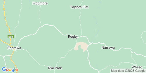 Rugby crime map