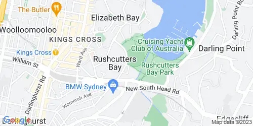 Rushcutters Bay crime map