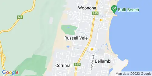 Russell Vale crime map