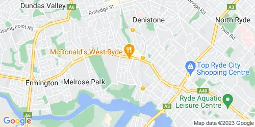 Ryde crime map