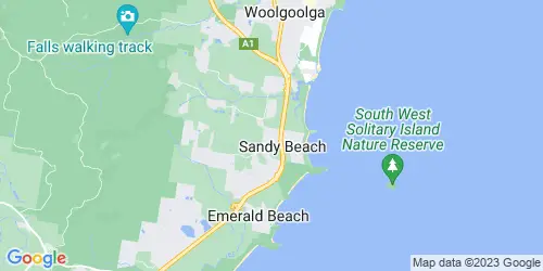 Sandy Beach crime map