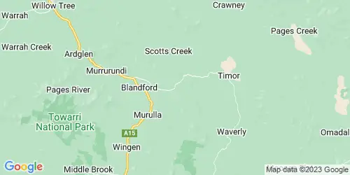 Sandy Creek (Upper Hunter Shire) crime map
