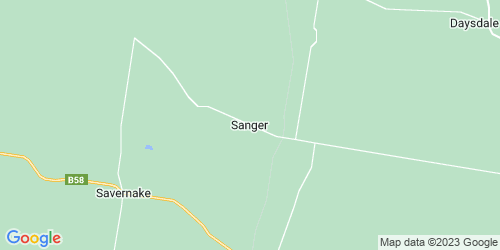 Sanger crime map