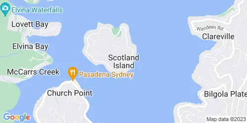 Scotland Island crime map