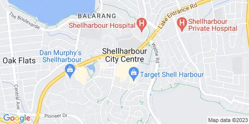 Shellharbour City Centre crime map