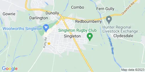 Singleton crime map