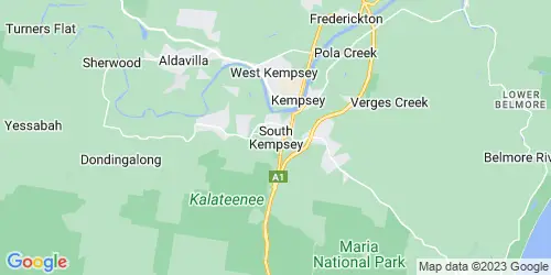 South Kempsey crime map