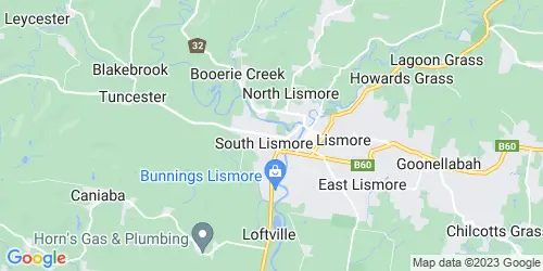 South Lismore crime map