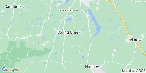 Spring Creek crime map