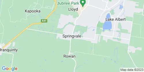 Springvale (Wagga Wagga) crime map