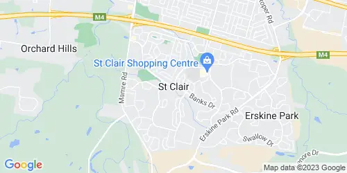 St Clair (Penrith) crime map