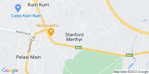 Stanford Merthyr crime map