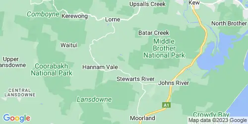 Stewarts River crime map