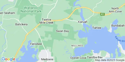 Swan Bay (Port Stephens) crime map