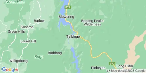 Talbingo crime map