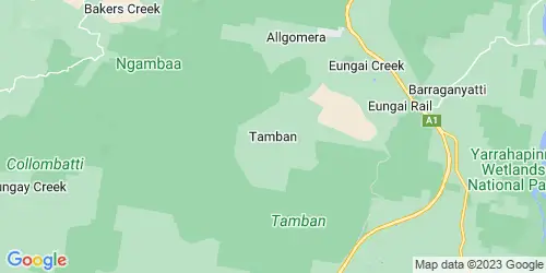 Tamban crime map