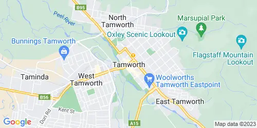 Tamworth crime map