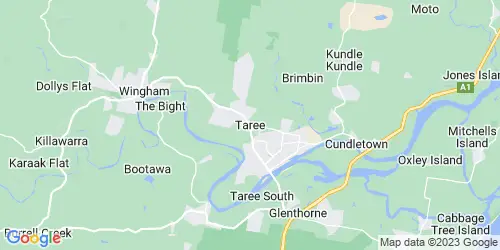 Taree crime map