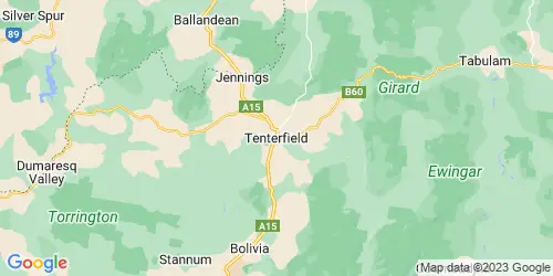 Tenterfield crime map