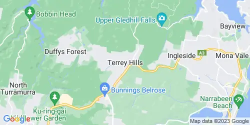 Terrey Hills crime map