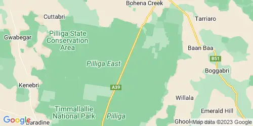The Pilliga crime map