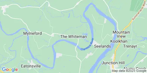 The Whiteman crime map