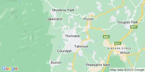 Thirlmere crime map