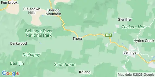 Thora crime map