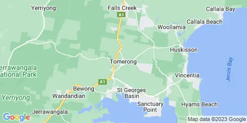 Tomerong crime map