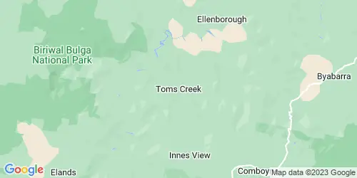 Toms Creek crime map