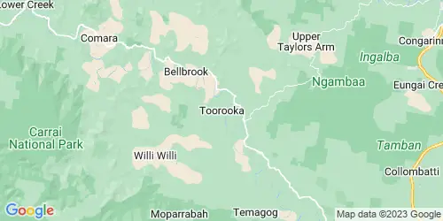 Toorooka crime map