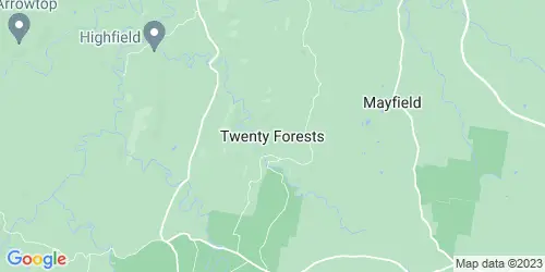 Twenty Forests crime map